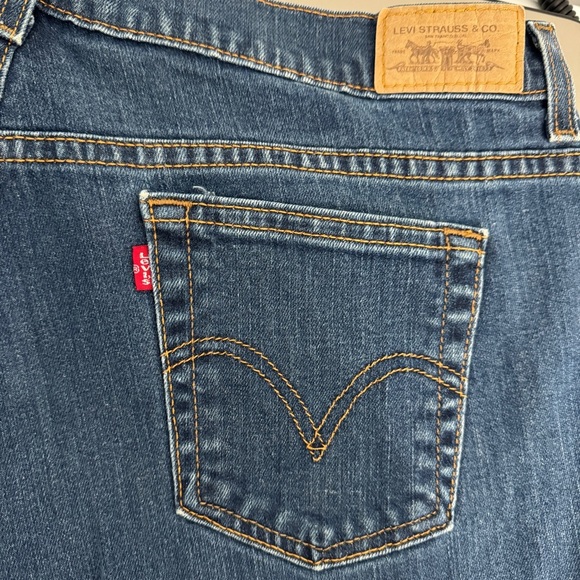 Levis 515 Women's Boot Cut Jeans Size 12 Short Medium Wash Blue Denim Pants - Picture 12 of 12